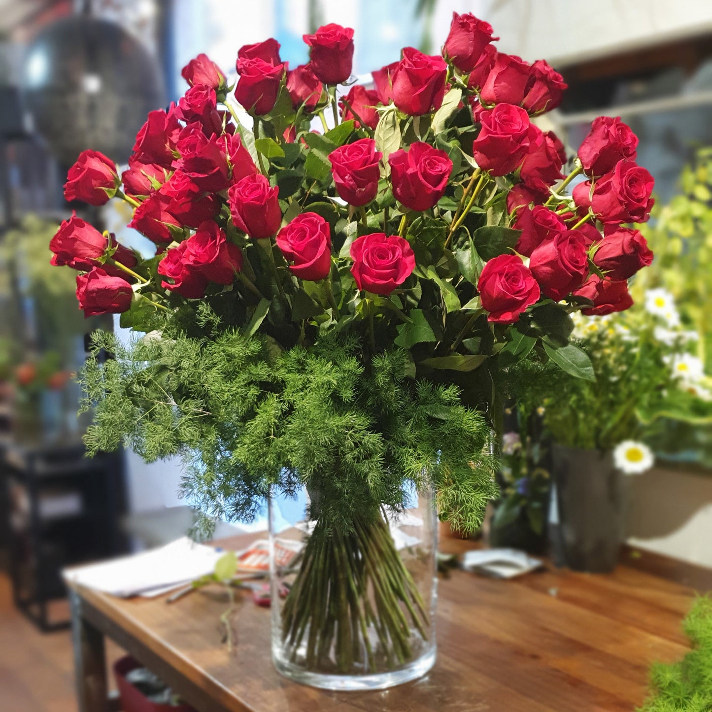 Rose rosse 70 cm. a partire da €50.00