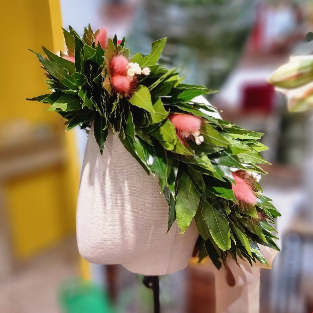 Corona di alloro per Laurea